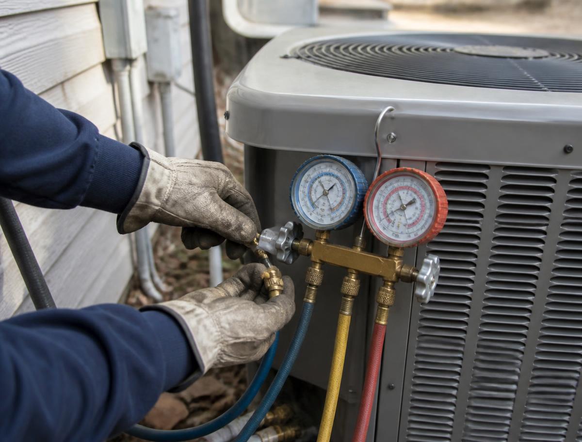 HVAC service by Revive Nova in Houston